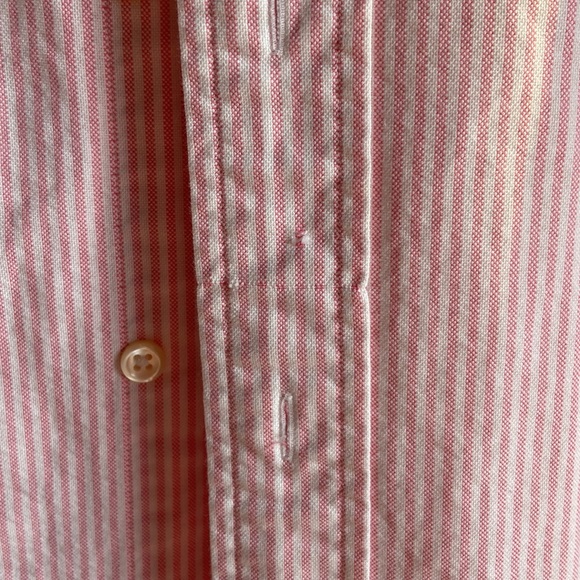 Polo Ralph Lauren - pink/white seersucker dress shirt - Picture 5 of 14
